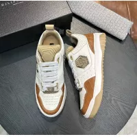 Cheap Philipp Plein PP Casual Shoes For Men #1330637 Replica Wholesale [$130.00 USD] [ITEM#1330637] on Replica Philipp Plein PP Casual Shoes