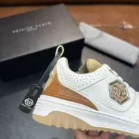 Cheap Philipp Plein PP Casual Shoes For Men #1330637 Replica Wholesale [$130.00 USD] [ITEM#1330637] on Replica Philipp Plein PP Casual Shoes