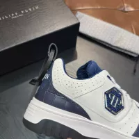 Cheap Philipp Plein PP Casual Shoes For Men #1330643 Replica Wholesale [$130.00 USD] [ITEM#1330643] on Replica Philipp Plein PP Casual Shoes