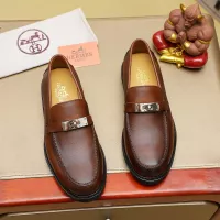 Cheap Hermes Leather Shoes For Men #1330756 Replica Wholesale [$85.00 USD] [ITEM#1330756] on Replica Hermes Leather Shoes
