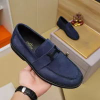Cheap Hermes Leather Shoes For Men #1330760 Replica Wholesale [$85.00 USD] [ITEM#1330760] on Replica Hermes Leather Shoes
