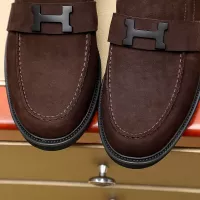 Cheap Hermes Leather Shoes For Men #1330761 Replica Wholesale [$85.00 USD] [ITEM#1330761] on Replica Hermes Leather Shoes