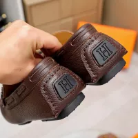 Cheap Hermes Leather Shoes For Men #1330764 Replica Wholesale [$72.00 USD] [ITEM#1330764] on Replica Hermes Leather Shoes