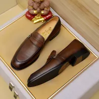 Cheap Salvatore Ferragamo Leather Shoes For Men #1330774 Replica Wholesale [$85.00 USD] [ITEM#1330774] on Replica Salvatore Ferragamo Leather Shoes