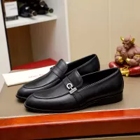 Cheap Salvatore Ferragamo Leather Shoes For Men #1330776 Replica Wholesale [$85.00 USD] [ITEM#1330776] on Replica Salvatore Ferragamo Leather Shoes