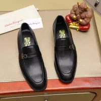 Cheap Salvatore Ferragamo Leather Shoes For Men #1330776 Replica Wholesale [$85.00 USD] [ITEM#1330776] on Replica Salvatore Ferragamo Leather Shoes
