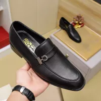 Cheap Salvatore Ferragamo Leather Shoes For Men #1330776 Replica Wholesale [$85.00 USD] [ITEM#1330776] on Replica Salvatore Ferragamo Leather Shoes