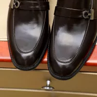 Cheap Salvatore Ferragamo Leather Shoes For Men #1330779 Replica Wholesale [$85.00 USD] [ITEM#1330779] on Replica Salvatore Ferragamo Leather Shoes