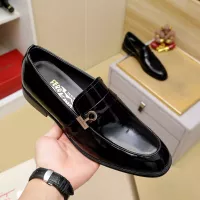 Cheap Salvatore Ferragamo Leather Shoes For Men #1330780 Replica Wholesale [$85.00 USD] [ITEM#1330780] on Replica Salvatore Ferragamo Leather Shoes