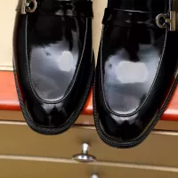 Cheap Salvatore Ferragamo Leather Shoes For Men #1330780 Replica Wholesale [$85.00 USD] [ITEM#1330780] on Replica Salvatore Ferragamo Leather Shoes