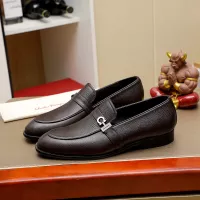 Cheap Salvatore Ferragamo Leather Shoes For Men #1330781 Replica Wholesale [$85.00 USD] [ITEM#1330781] on Replica Salvatore Ferragamo Leather Shoes