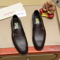 Cheap Salvatore Ferragamo Leather Shoes For Men #1330781 Replica Wholesale [$85.00 USD] [ITEM#1330781] on Replica Salvatore Ferragamo Leather Shoes