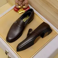 Cheap Salvatore Ferragamo Leather Shoes For Men #1330781 Replica Wholesale [$85.00 USD] [ITEM#1330781] on Replica Salvatore Ferragamo Leather Shoes