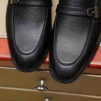 Cheap Salvatore Ferragamo Leather Shoes For Men #1330782 Replica Wholesale [$85.00 USD] [ITEM#1330782] on Replica Salvatore Ferragamo Leather Shoes