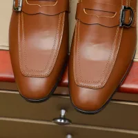 Cheap Salvatore Ferragamo Leather Shoes For Men #1330791 Replica Wholesale [$108.00 USD] [ITEM#1330791] on Replica Salvatore Ferragamo Leather Shoes