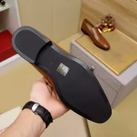Cheap Salvatore Ferragamo Leather Shoes For Men #1330791 Replica Wholesale [$108.00 USD] [ITEM#1330791] on Replica Salvatore Ferragamo Leather Shoes