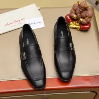 Cheap Salvatore Ferragamo Leather Shoes For Men #1330792 Replica Wholesale [$108.00 USD] [ITEM#1330792] on Replica Salvatore Ferragamo Leather Shoes