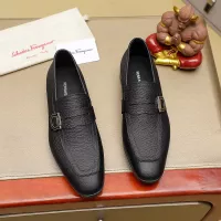 Cheap Salvatore Ferragamo Leather Shoes For Men #1330793 Replica Wholesale [$108.00 USD] [ITEM#1330793] on Replica Salvatore Ferragamo Leather Shoes