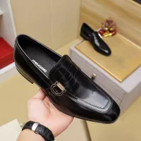 Cheap Salvatore Ferragamo Leather Shoes For Men #1330794 Replica Wholesale [$108.00 USD] [ITEM#1330794] on Replica Salvatore Ferragamo Leather Shoes