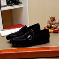 Cheap Salvatore Ferragamo Leather Shoes For Men #1330795 Replica Wholesale [$108.00 USD] [ITEM#1330795] on Replica Salvatore Ferragamo Leather Shoes