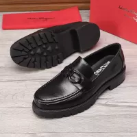 Cheap Salvatore Ferragamo Leather Shoes For Men #1330801 Replica Wholesale [$96.00 USD] [ITEM#1330801] on Replica Salvatore Ferragamo Leather Shoes