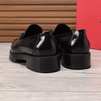 Cheap Salvatore Ferragamo Leather Shoes For Men #1330802 Replica Wholesale [$96.00 USD] [ITEM#1330802] on Replica Salvatore Ferragamo Leather Shoes
