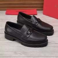 Cheap Salvatore Ferragamo Leather Shoes For Men #1330803 Replica Wholesale [$96.00 USD] [ITEM#1330803] on Replica Salvatore Ferragamo Leather Shoes
