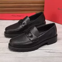Cheap Salvatore Ferragamo Leather Shoes For Men #1330803 Replica Wholesale [$96.00 USD] [ITEM#1330803] on Replica Salvatore Ferragamo Leather Shoes