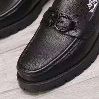 Cheap Salvatore Ferragamo Leather Shoes For Men #1330803 Replica Wholesale [$96.00 USD] [ITEM#1330803] on Replica Salvatore Ferragamo Leather Shoes