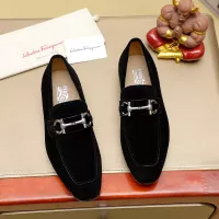 Cheap Salvatore Ferragamo Leather Shoes For Men #1330804 Replica Wholesale [$108.00 USD] [ITEM#1330804] on Replica Salvatore Ferragamo Leather Shoes