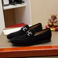 Cheap Salvatore Ferragamo Leather Shoes For Men #1330804 Replica Wholesale [$108.00 USD] [ITEM#1330804] on Replica Salvatore Ferragamo Leather Shoes