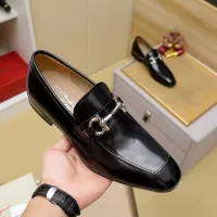 Cheap Salvatore Ferragamo Leather Shoes For Men #1330807 Replica Wholesale [$108.00 USD] [ITEM#1330807] on Replica Salvatore Ferragamo Leather Shoes