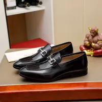 Cheap Salvatore Ferragamo Leather Shoes For Men #1330807 Replica Wholesale [$108.00 USD] [ITEM#1330807] on Replica Salvatore Ferragamo Leather Shoes