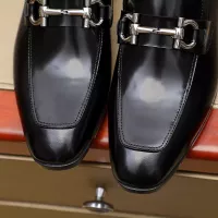 Cheap Salvatore Ferragamo Leather Shoes For Men #1330807 Replica Wholesale [$108.00 USD] [ITEM#1330807] on Replica Salvatore Ferragamo Leather Shoes