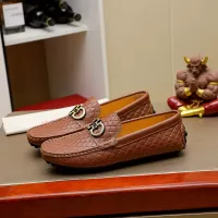 Cheap Salvatore Ferragamo Leather Shoes For Men #1330808 Replica Wholesale [$76.00 USD] [ITEM#1330808] on Replica Salvatore Ferragamo Leather Shoes