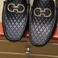 Cheap Salvatore Ferragamo Leather Shoes For Men #1330809 Replica Wholesale [$76.00 USD] [ITEM#1330809] on Replica Salvatore Ferragamo Leather Shoes