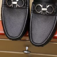 Cheap Salvatore Ferragamo Leather Shoes For Men #1330811 Replica Wholesale [$76.00 USD] [ITEM#1330811] on Replica Salvatore Ferragamo Leather Shoes