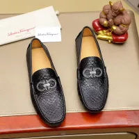 Cheap Salvatore Ferragamo Leather Shoes For Men #1330813 Replica Wholesale [$76.00 USD] [ITEM#1330813] on Replica Salvatore Ferragamo Leather Shoes