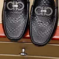 Cheap Salvatore Ferragamo Leather Shoes For Men #1330813 Replica Wholesale [$76.00 USD] [ITEM#1330813] on Replica Salvatore Ferragamo Leather Shoes