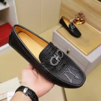 Cheap Salvatore Ferragamo Leather Shoes For Men #1330814 Replica Wholesale [$76.00 USD] [ITEM#1330814] on Replica Salvatore Ferragamo Leather Shoes