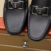 Cheap Prada Leather Shoes For Men #1330818 Replica Wholesale [$76.00 USD] [ITEM#1330818] on Replica Prada Leather Shoes
