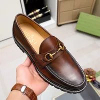 Cheap Gucci Oxfords Shoes For Men #1330822 Replica Wholesale [$85.00 USD] [ITEM#1330822] on Replica Gucci Oxfords Shoes