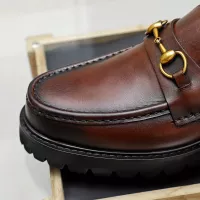 Cheap Gucci Oxfords Shoes For Men #1330822 Replica Wholesale [$85.00 USD] [ITEM#1330822] on Replica Gucci Oxfords Shoes