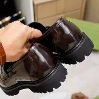 Cheap Gucci Oxfords Shoes For Men #1330823 Replica Wholesale [$85.00 USD] [ITEM#1330823] on Replica Gucci Oxfords Shoes