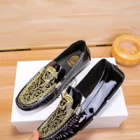 Cheap Versace Leather Shoes For Men #1330826 Replica Wholesale [$72.00 USD] [ITEM#1330826] on Replica Versace Leather Shoes