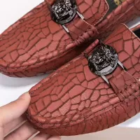 Cheap Versace Leather Shoes For Men #1330827 Replica Wholesale [$76.00 USD] [ITEM#1330827] on Replica Versace Leather Shoes