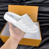 Cheap Louis Vuitton Slippers For Men #1330832 Replica Wholesale [$56.00 USD] [ITEM#1330832] on Replica Louis Vuitton Slippers