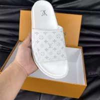Cheap Louis Vuitton Slippers For Men #1330832 Replica Wholesale [$56.00 USD] [ITEM#1330832] on Replica Louis Vuitton Slippers