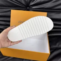 Cheap Louis Vuitton Slippers For Men #1330832 Replica Wholesale [$56.00 USD] [ITEM#1330832] on Replica Louis Vuitton Slippers