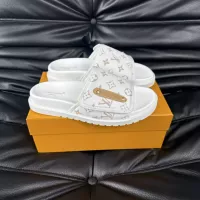 Cheap Louis Vuitton Slippers For Men #1330833 Replica Wholesale [$56.00 USD] [ITEM#1330833] on Replica Louis Vuitton Slippers
